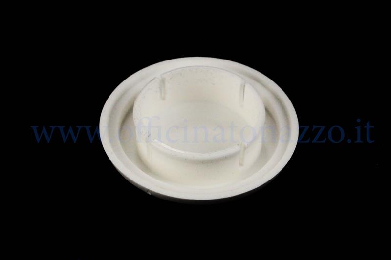 Tapa tuerca tambor plástico blanco Vespa PK - PK XL - PK FL2 - RUSH - N