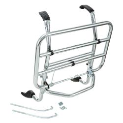 Porte-bagages avant chromé pour Vespa Cosa 1-2 125-200