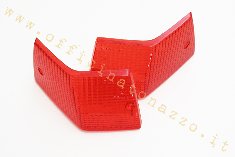 RP276 / RO / CP - Red rear direction indicator light bodies for Vespa PX