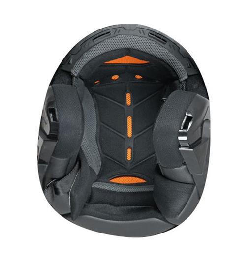 505A-BLV-82D - Casco modular SINGAPUR, metal plateado, talla L (59 Cm)