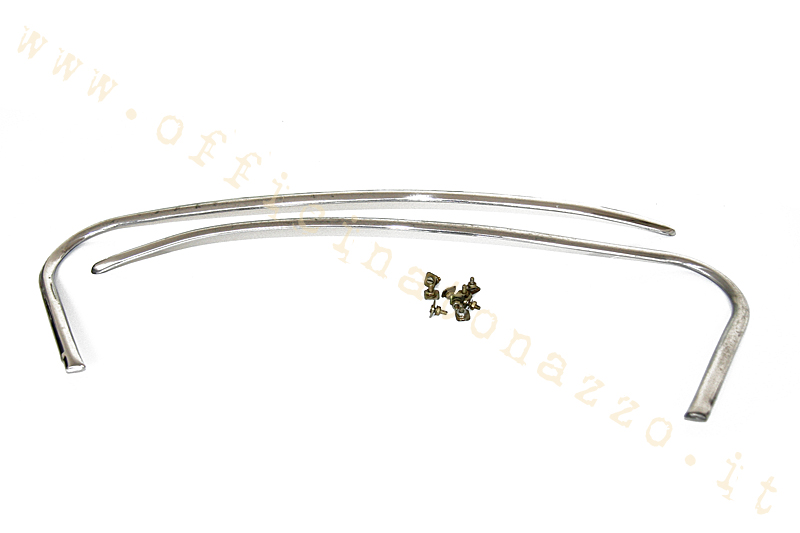 Embellecedores de capó en aluminio para Vespa 125 VNB3T> 5T - 150 VBB1T 71001> - VBB2T