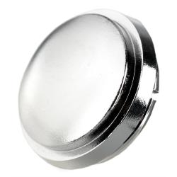 Front drum wheel nut cover in chromed plastic for Vespa PX, T5