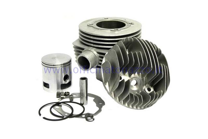 Pinasco cylinder 75cc cast iron, 5 decanting for Vespa 50 automatic