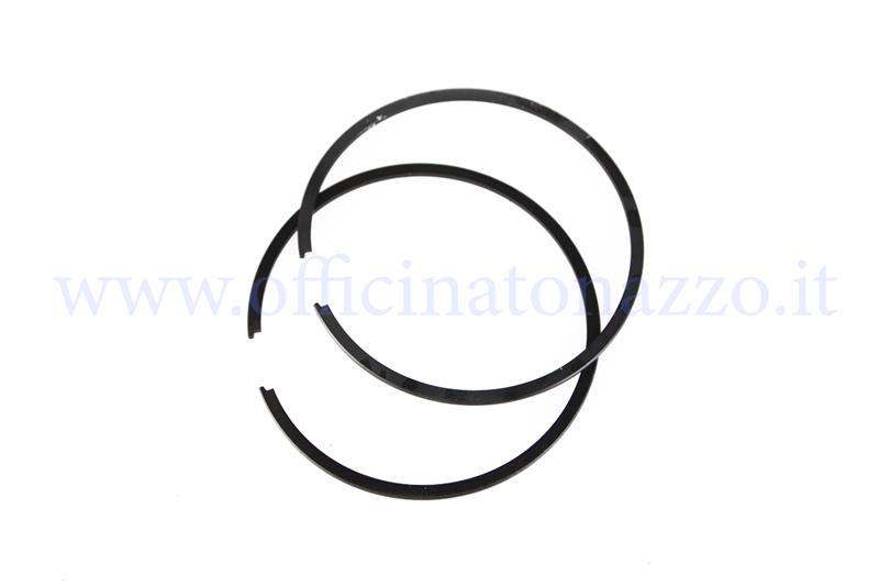 Pinasco piston rings Ø 55.0mm for 102cc in cast iron and aluminum (2 Pcs)
