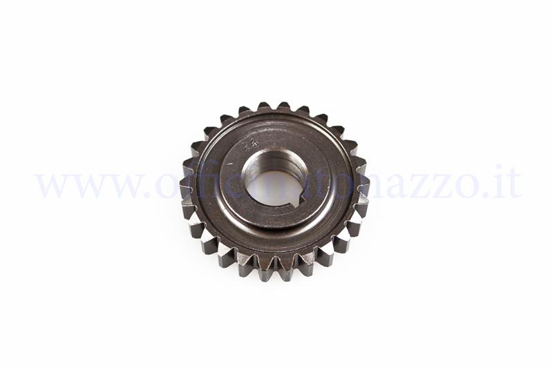 Pignone Benelli Z 25 ingrana su primaria Z 69 (Ratio 2,76)denti dritti per Vespa 50 - Primavera - ET3