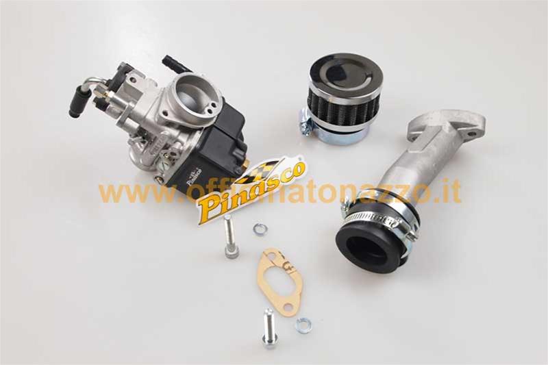 Kit d'aspiration valve Pinasco PHBL 24 AD élastique avec raccord 50 trous pour Vespa 3 - Primavera - ETXNUMX