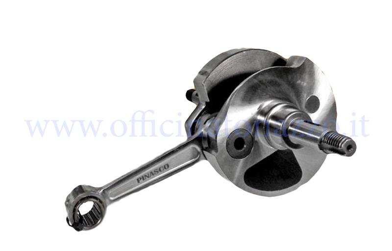 Albero motore Pinasco Competizione anticipato corsa 60mm, cono 20 per Vespa PX 125/150