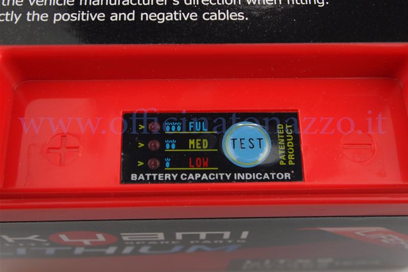 Batterie au lithium Lifepo4 mod. LITX9 12V - CCA 180A