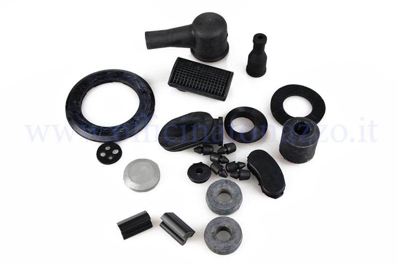 Rubber parts kit for Vespa 50 R