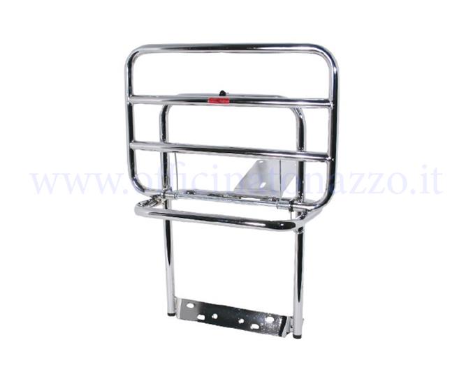 Chromed rear luggage rack for Vespa PX - LML