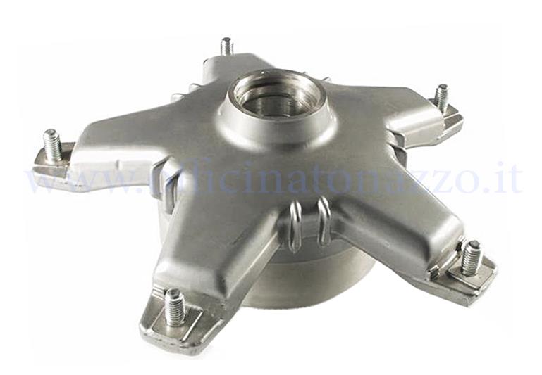 Star front brake drum model with original Piaggio disc brake for Vespa PX125/150/200 - "98 - MY - "11>