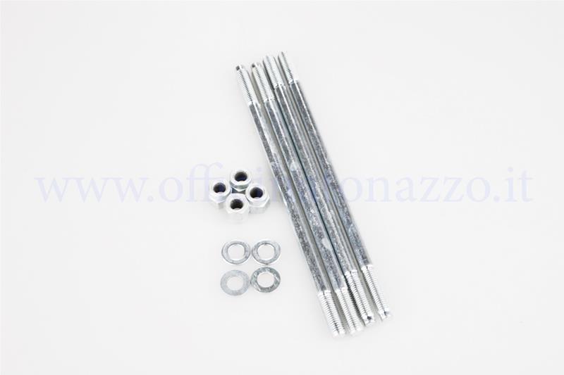 Polini cylinder stud kit complete with nut and washer (4 Pcs)