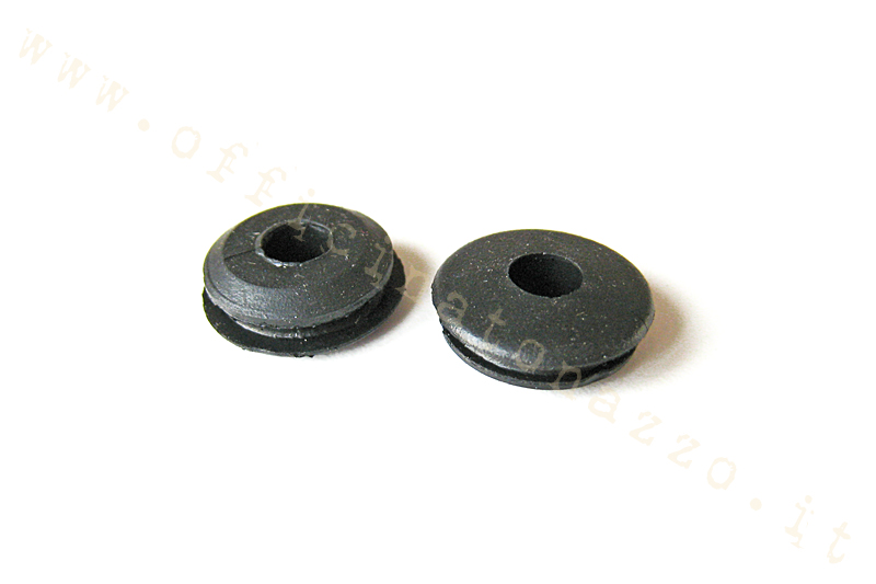 Black tap rod rubber for Vespa 50 - Primavera - ET3 - GT - GTR - PK - Sprint - PX 1st series