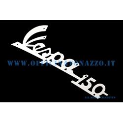 placa frontal "Vespa 150" en aluminio sin limpieza para Vespa VBA - VBB1> 2T de 59> 65