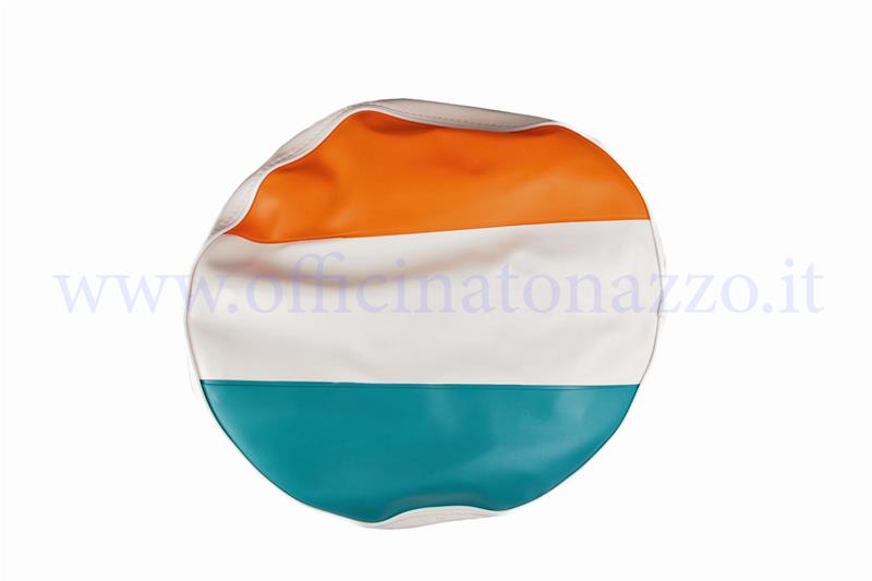 Vespa spare wheel cover with Ireland flag for 8 "wheel