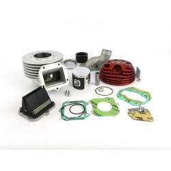 57080.00 - Cylindre Parmakit 135cc SP W-Force Ø58 tige 97 en aluminium admission lamellaire au cylindre Ø30 côté bougie avec tête usinée dans le plein pour Vespa Primavera - ET3