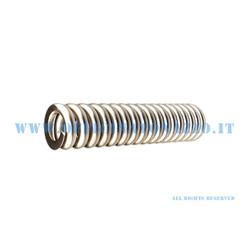 length front shock absorber spring. 165mm for Vespa VM2T - VN1T / 2T - VNB1T> 6T - 150 VL1T> 3T - VB1T - VBA1T - VBB1T / 2T - 125 Super - GT - GTR - TS - 150 Super - Sprint from 014,978> - Sprint Veloce - 180/200 Rally (Original Piaggio Ref 079 716)