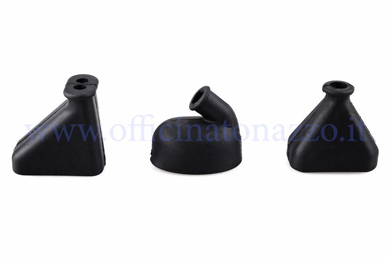 Kit de tapa de goma para carrete Vespa GS160 - SS180 (3 piezas)