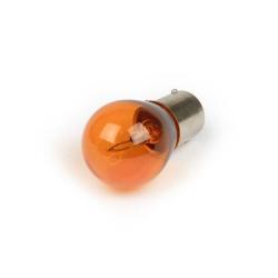 Lamp for Vespa bayonet coupling, sphere 12V - 21W orange with parallel pegs