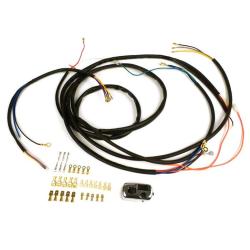Electrical system kit for the use of electronic AC ignition, for Vespa 50 NLR, Primavera, ET3, Rally, Sprint