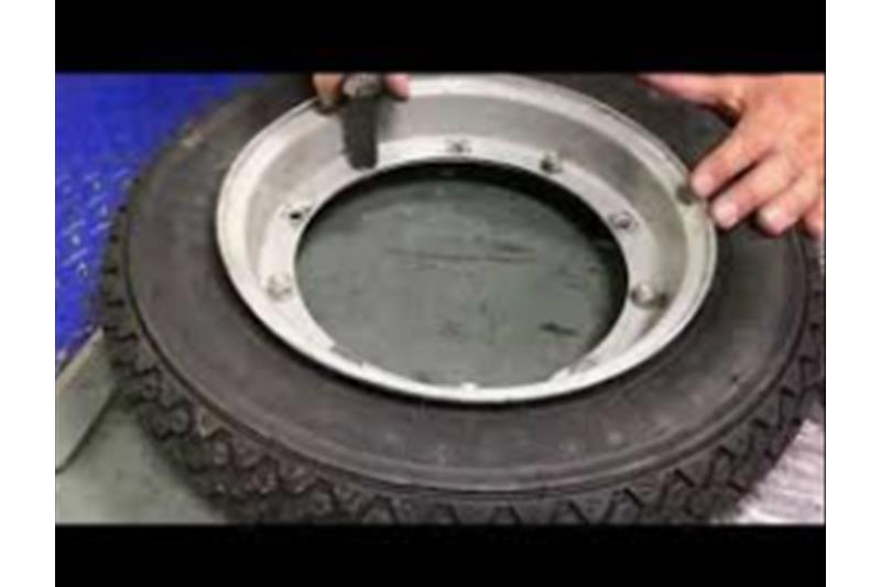montaje de neumáticos