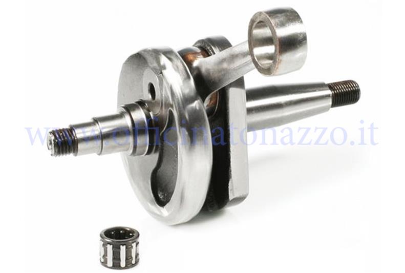 Albero motore serie PRO by W5 corsa 43, cono 20, specifico per aspirazione lamellare al carter - Vespa 50 tutti i modelli (PK compresi)