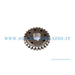 Pinion 26 meshes with primary DRT ZZ 68 (ratio 2.61) straight teeth for Vespa 50 - Primavera - ET3