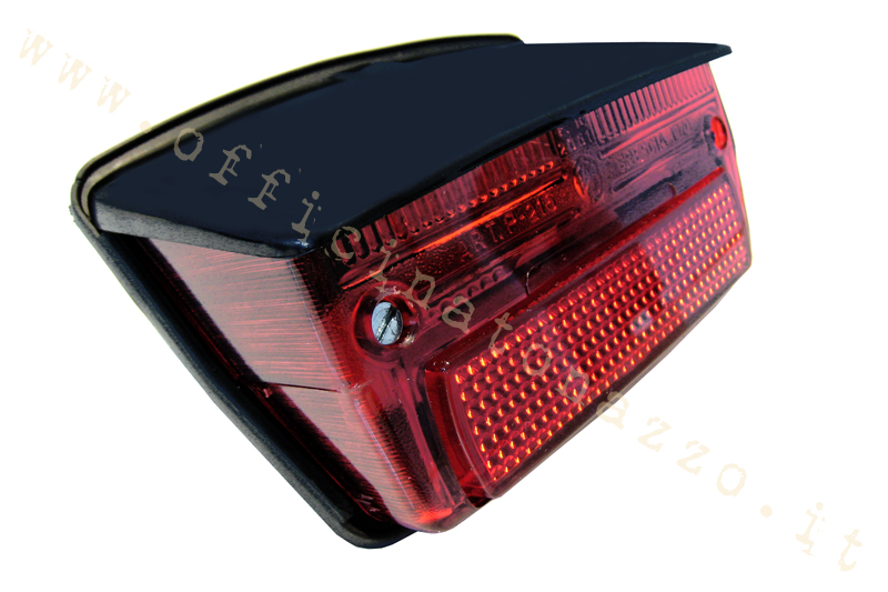 Rear light complete with gasket with black roof for Vespa 50 Special - Elestart