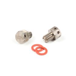 Kit magnetic caps BGM with hexagonal screw for loading and unloading engine oil for Vespa (2pcs)