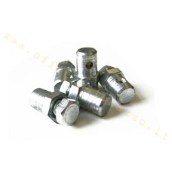 Gear / clutch wire clamp with 1,5x0,7mm internal pad