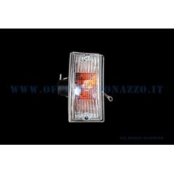Direction indicator front right white with chromed edges for Vespa PX - T2079220