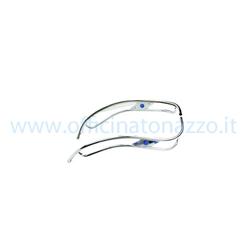 10 / B - Protection de corps double tube chromé pour Vespa PX - PE (COULEUR BLEUE)