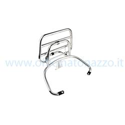 Chrome rear luggage rack for new Vespa Primavera (scooter)