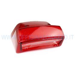 Bright red rear light body for Vespa PX Millenium