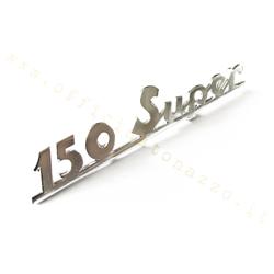 5725-P150 - Plaque arrière "150 Super" en aluminium poli (entraxe 98.69 mm)