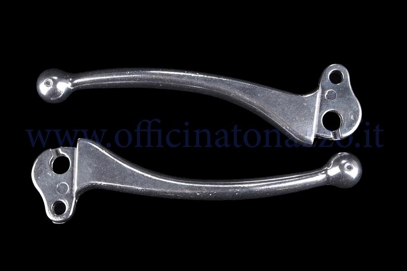 Coppia leve freno/frizione in alluminio per Vespa PX fino al 1982