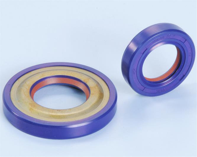 Series seal Polini (19x32x7 - 22x47x7) PTFE / FKM for Vespa 50 - Primavera - ET3