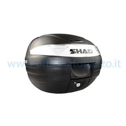 Vespa SHAD SH33 top case with fixing plate (size h 31 x width 43 x depth 42 approximately)