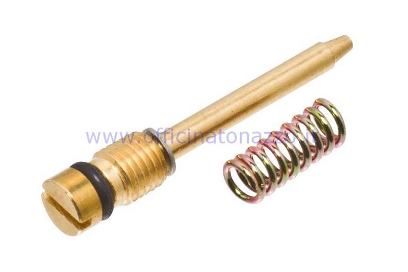 Vite e molla di regolazione aria minimo per carburatore PWK Ø24 - 26 - 28 - 30