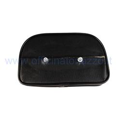 Universal cushion for Vespa rear rack backrest in black color