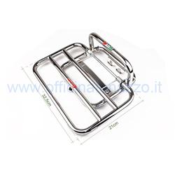 Support arrière pour Vespa LX chrome Faco