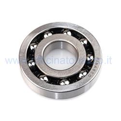 Pinasco ball bearing (25x62x12) clutch side bench with polyamide cage for Vespa PX