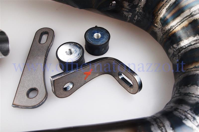 Quattrini Competizione MX3PX expansion muffler for Vespa PX