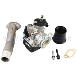 Pinasco PHBL 24 rigid valve intake kit with two-hole attachment for Vespa 50 - Primavera - ET3