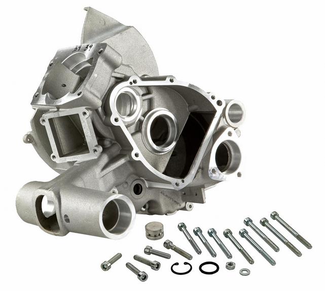 Carcasa de motor Quattrini Competizione específica para cilindro 200cc M200 para Vespa 50 - Primavera - ET3