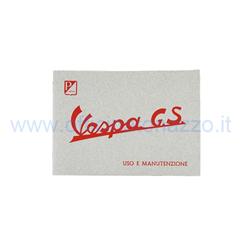 610043M - Use and maintenance manual for Vespa 150 GS from 1956 to 1958