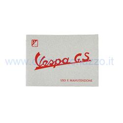 manual del folleto para Vespa 150 GS 1956-1958