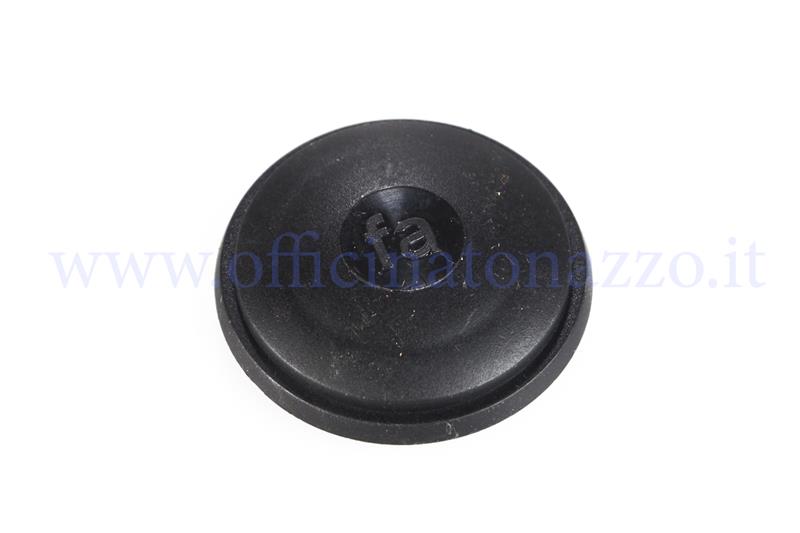 Coperchio dado ruota in plastica nero Vespa PK - PK XL - PK FL2 - RUSH - N
