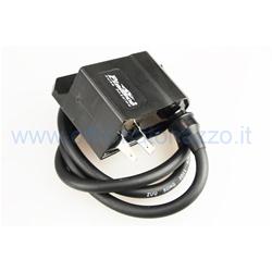 Girando Pinasco Flytech para avanzar el cono variable 20 - 1.8kg Vespa PX - PE (ventilador negro) con tuerca para arranque eléctrico