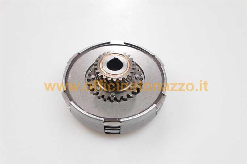 Complete clutch unit 3 discs 6 springs Ø flange 97mm pinion Z22 for Vespa GT - GTR - GL - Sprint -